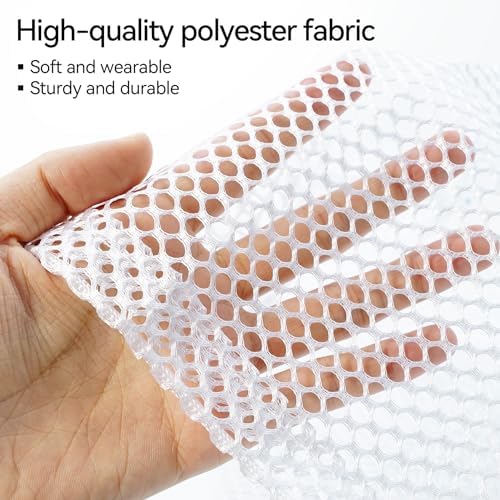 6Pcs Laundry Mesh Wash Bags, Drawstring Net Laundry Bag - Image 3