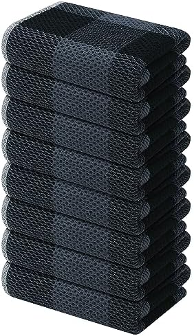 Mordimy Cotton Waffle Weave Kitchen Towels, 8 Pack by Mordimy