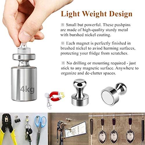 12-Pack Magnetic Push Pins - Image 3