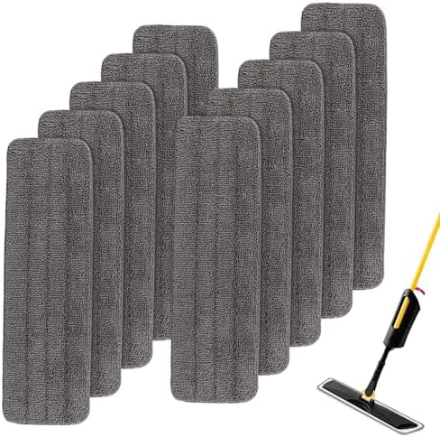 Replacement Mop Pads Fit for Rubbermaid Commercial 18" and 17" Mops by BeiLan