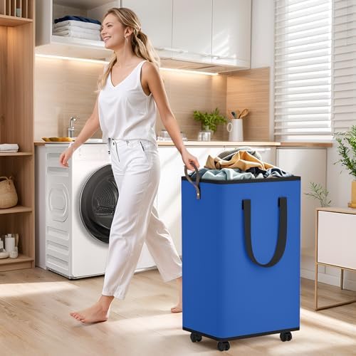 SpaceTrove Rolling Laundry Basket - Image 6