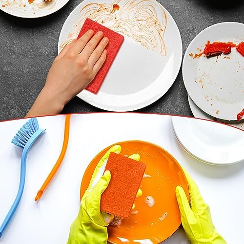 Hoolerry 100 Pcs Non Scratch Scouring Pads - Image 4