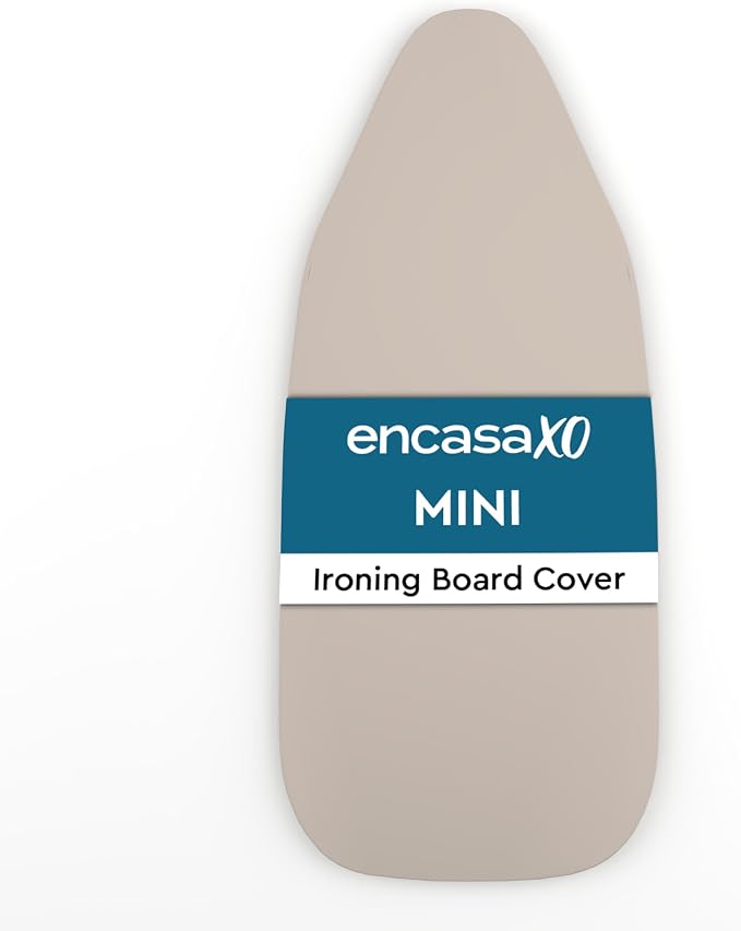 Encasa XO Ironing Board Cover and Pad, Mini 28"x12" by EncasaXO