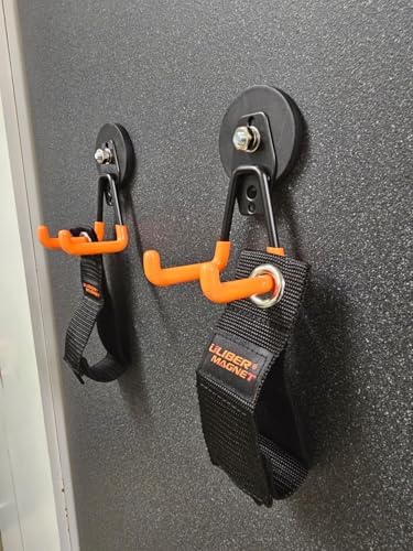 ULIBERMAGNET Heavy Duty Magnetic Garage Hooks, 6 Pack Strong Large Magnet Hooks - Image 7