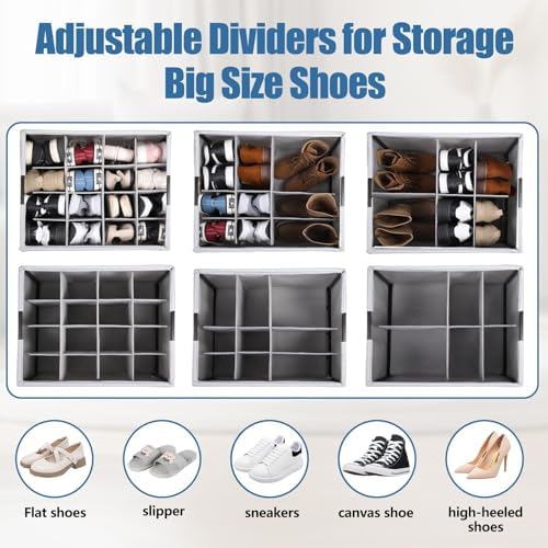 HOUSE AGAIN 2 Pack Shoe Organizer - Image 6