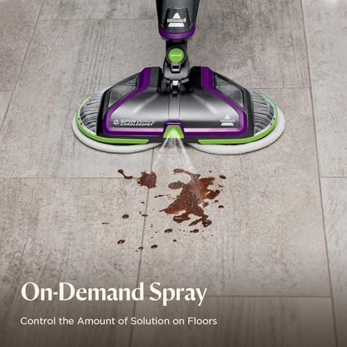 BISSELL Spinwave Cordless Pet Spin Mop, 18V Hard Floor Cleaner - Image 4