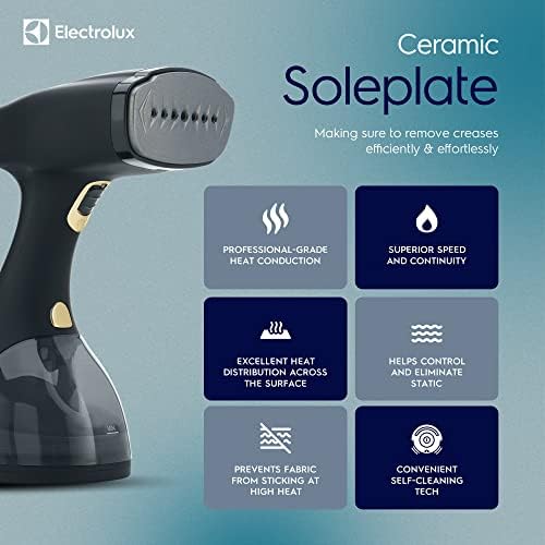 Electrolux Steamer for Clothes, 1500 Watt Portable Handheld Fabric and Garment - Image 4