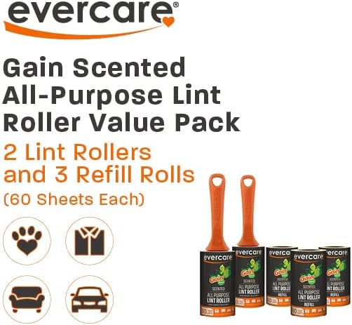Evercare Gain Scented All-Purpose Lint Roller Value Pack - Image 2