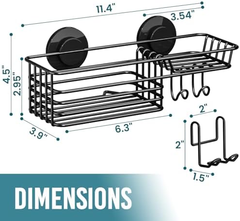 TAILI Shower Caddy Suction Cup - Image 5
