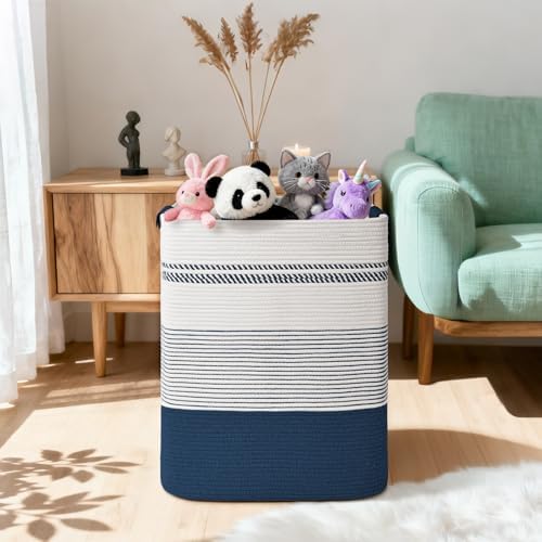 Laundry Hamper, 75L Tall Laundry Basket - Image 4