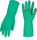 Vgo... Latex Reusable Household Gloves, Cleaning Gloves, Long Cuff | 5 pairs by Vgo