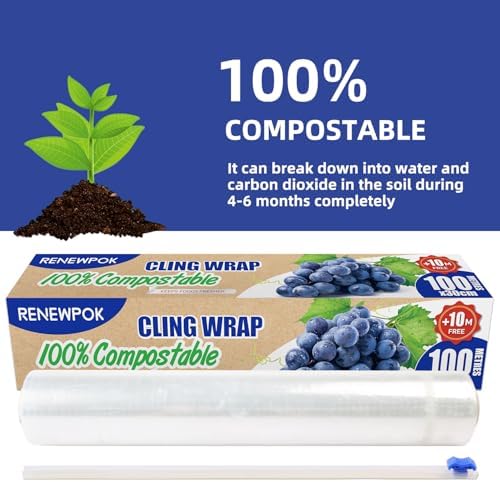 100% Compostable Plastic Wrap Dispenser - Image 2