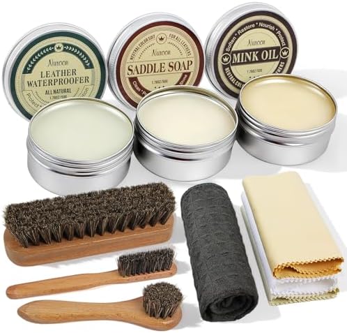 Nuroon Leather Boots Care Kit- Leather Cleaner Boots Shoes Cleaning Kit by LeatheritemscarePro