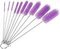 CiaraQ Bottle Cleaning Brushes, 8 Inch Nylon Tube Brush Set by CiaraQ