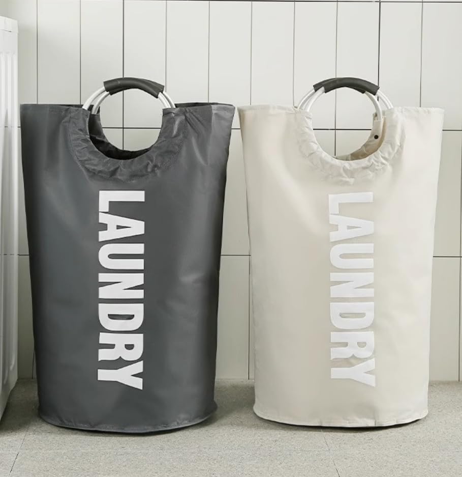 3 Pack 90L Laundry Basket, Waterproof Laundry Hamper, Dirty Clothes Hamper - Image 5
