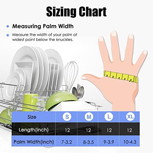 Rubber cleaning gloves 3 or 6 Pairs - Image 2