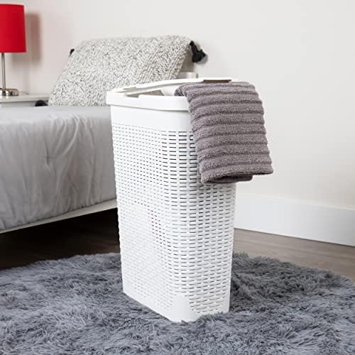 Mind Reader 40L Slim Laundry Hamper - Image 2