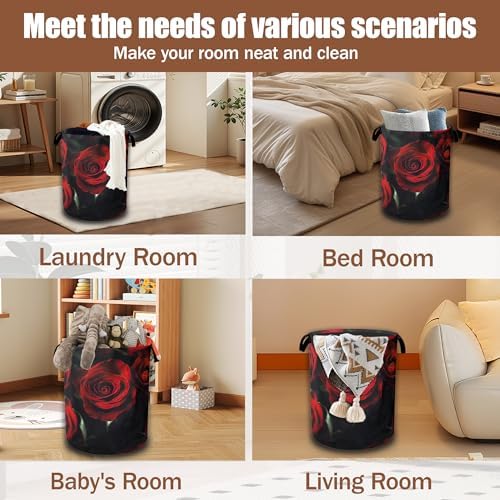 Laundry Hamper, Clothes Storage Bucket Toy Organizer - Image 7