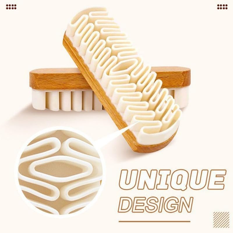 Suede Shoe Brush and Eraser Set, Rubber Cleaning Brush - Image 3