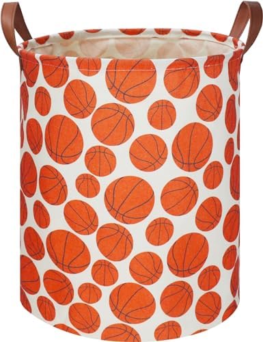 NTAOHAMPER Kids Laundry Hamper, Baseball laundry Basket, Baby Boy Nursery Hamper by NTAOHAMPER
