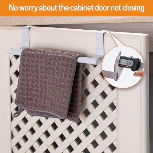 Cabinet Door Towel Bar, Kitchen Towel Holder - Image 5