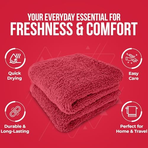 DAN RIVER 24 Pack Cotton Wash Cloths Set - Image 5