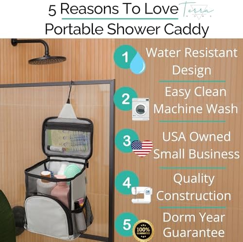 TERRA HOME Original Portable Shower Caddy - Image 2