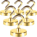 Neosmuk Magnetic Hooks for Cruise Cabins, 130lb Heavy Duty, 6 Pack by Neosmuk