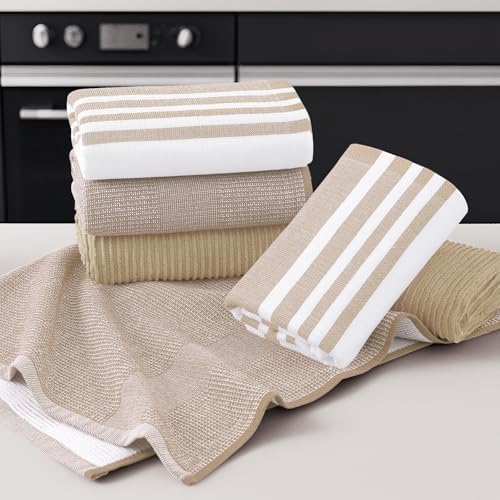 Homaxy Cotton 380 GSM Premium Kitchen Towels, 9 Pack - Image 5