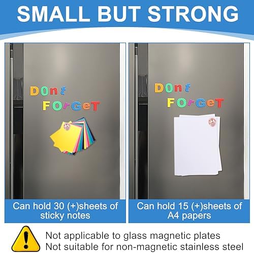 LOVIMAG Fridge Magnets 16Pcs for Refrigerator Whiteboard - Image 3