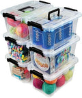EOENVIVS Plastic Storage Bins by EasyCozyHomey