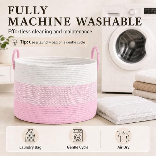 JMvicyroam 65L Extra Large Blanket Basket - Image 7
