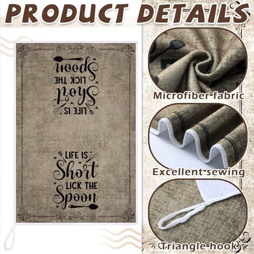 Bencailor 6 Pcs Retro Kitchen Towels Decorative Sets Farmhouse Dish Towels - Image 5