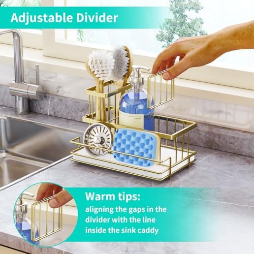 HapiRm Sink Caddy Sponge Holder - Image 5