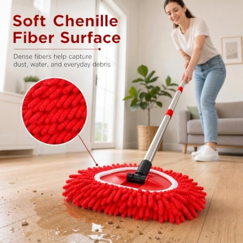 3 Pack Spin Mop Replacement Heads Compatible - Image 7