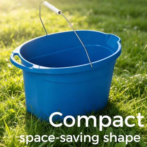 12-Quart Plastic Cleaning Bucket - Image 5