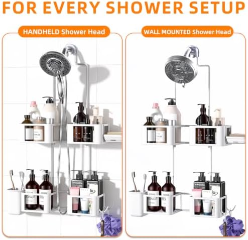 Epicano Shower Caddy for Handheld Showerheads, Stainless Steel - Image 7