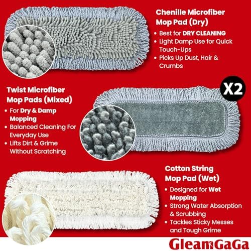 Dust Mop for Floor Cleaning for Hardwood, Tile & Marble Floors - Image 4
