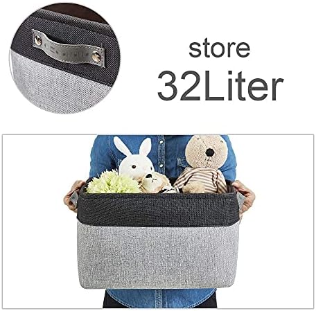 DECOMOMO Storage Bins, Extra Large Fabric Storage Baskets - Image 4