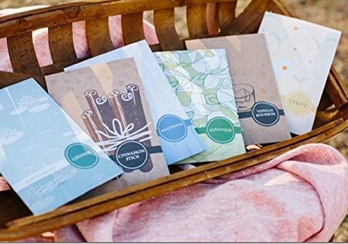 Vanilla Bourbon Scented Sachets Pack of 6, Everyday - Image 5