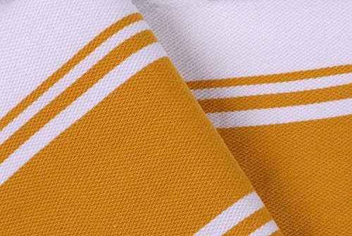 AMOUR INFINI Kitchen Towels 100% Cotton Pack of 4, Highly Absorbent Quick - Image 3