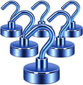 Neosmuk Magnetic Hooks for Cruise Cabins, 40lb Heavy Duty, 6 Pack by Neosmuk
