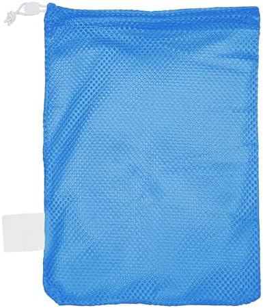 Champion Sports Mesh Equipment Bag – Heavy-Duty Nylon Drawstring Bag by ChampionSports