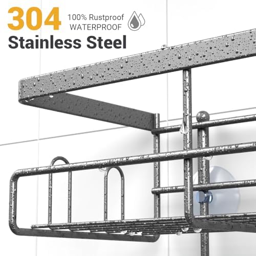 Hanging Shower Caddy Over Showerhead - Image 3