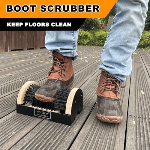 Boot Scrubber Brush Outdoor Heavy Duty Mud Cleaner (2 Pack - Image 3