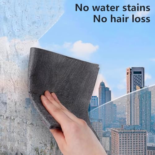 10 Pcs Thickened Magic Microfiber Cleaning Cloths, Lint Free Streak Free - Image 3
