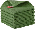 Nialnant 6 Pack Kitchen Dish Towels, 100% Cotton Dish Rags by Nialnant