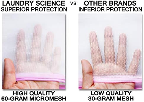 Premium Bra Wash Bag – Set of 3 Mesh Lingerie Laundry Bags - Image 3