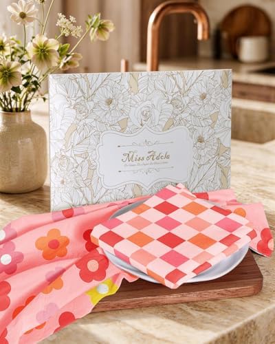 Miss Adola 2 Pack 150GSM Flour Sack Kitchen Towels - Image 6