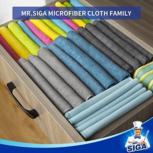 MR.SIGA Microfiber Cleaning Cloths, All Purpose Cleaning Towels - Image 7